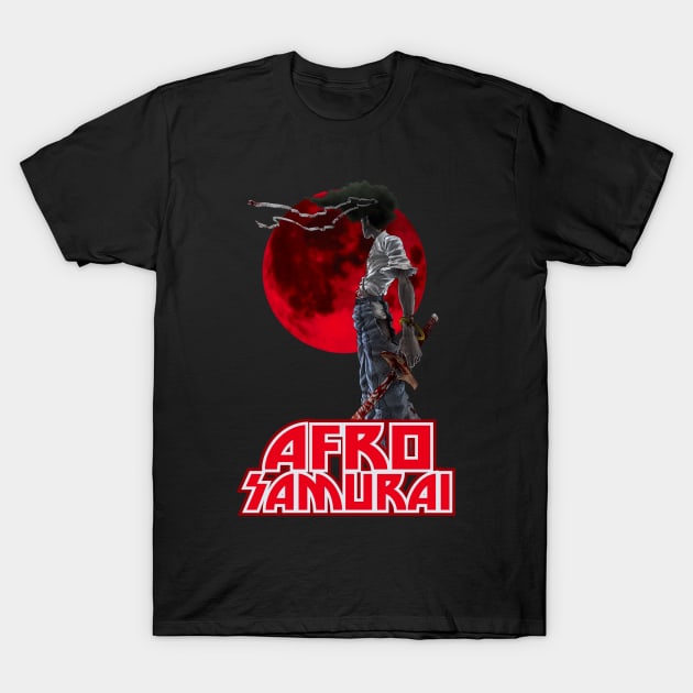 Afro Samurai T-Shirt by Ringseek